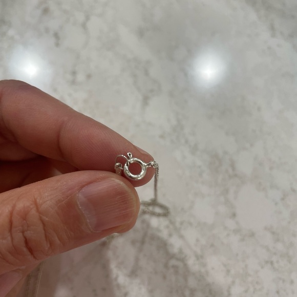 Auth Tiffany&co necklace 18” silver 925 - Picture 13 of 14